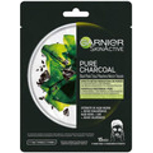 Trattamento mirato Pure Charcoal Black Mask Tissu Detox Effect 28 Gr - Garnier - Modalova