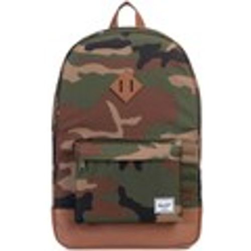 Zaini Heritage Woodland Camo/Tan Synthetic Leather - Herschel - Modalova