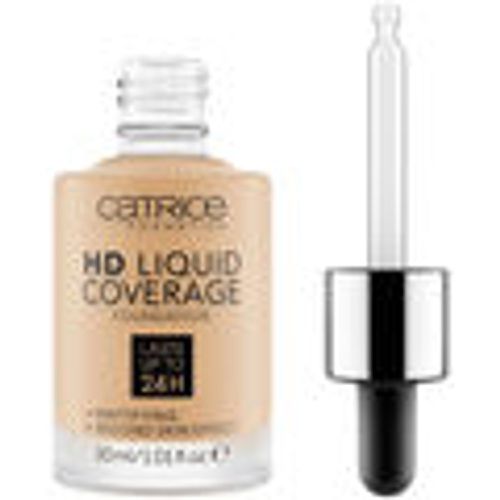 Fondotinta & primer Fondotinta Hd Liquid Coverage Dura Fino A 24h 036-nocciola - Catrice - Modalova