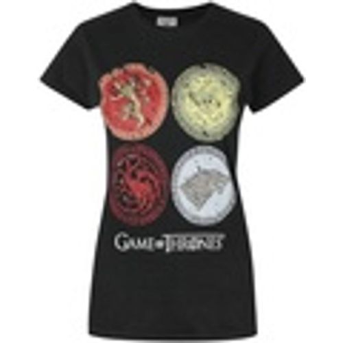 T-shirts a maniche lunghe House Crests - Game Of Thrones - Modalova