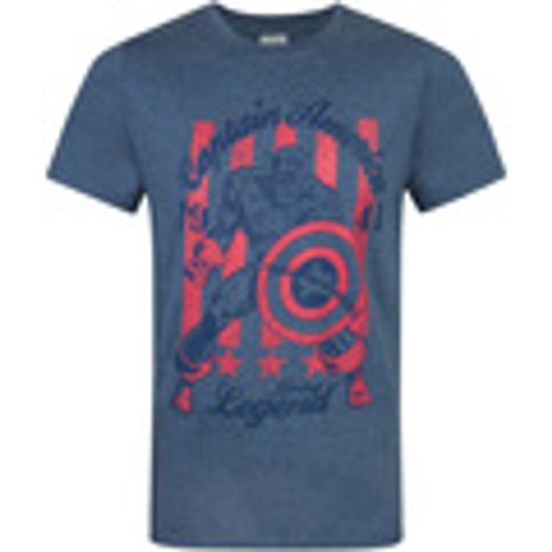T-shirts a maniche lunghe Living Legend - Captain America - Modalova