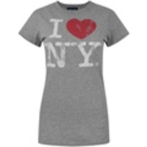 T-shirts a maniche lunghe I Love New York - Junk Food - Modalova