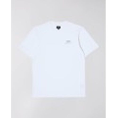 T-shirt & Polo 45421MC000120 LOGO CHEST-WHITE - Edwin - Modalova