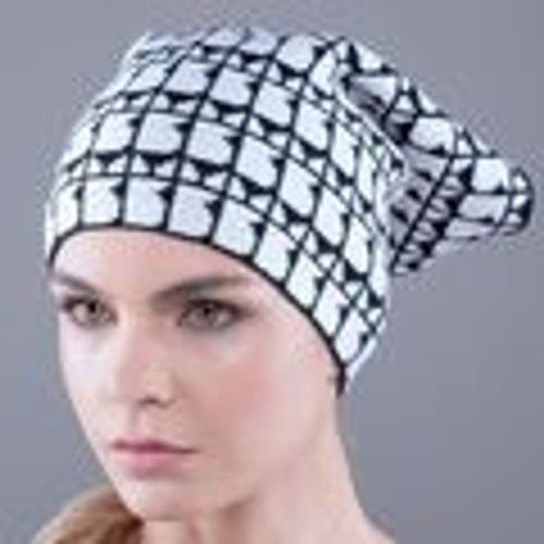 Sciarpa GORRO LARGE PATTERN-PAPB 008802 WHITE NAVY - Bullish - Modalova