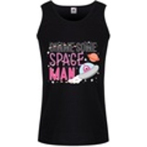 T-shirt senza maniche Gimme Some Space Man - Grindstore - Modalova