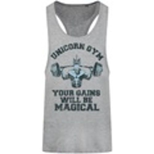 T-shirt senza maniche Unicorn Gym - Grindstore - Modalova