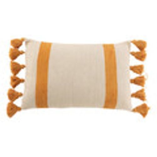 Cuscini COUSSIN PLAG RAY RECT COT OCRE (40x60x12cm) - J-line - Modalova