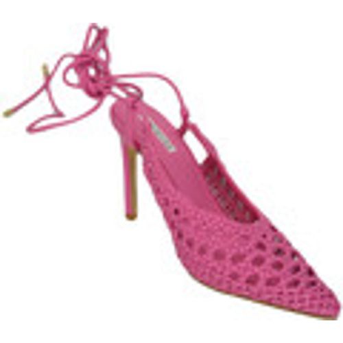 Scarpe Decollete tacco donna fantasia uncinetto fucsia punta tallone s - Malu Shoes - Modalova