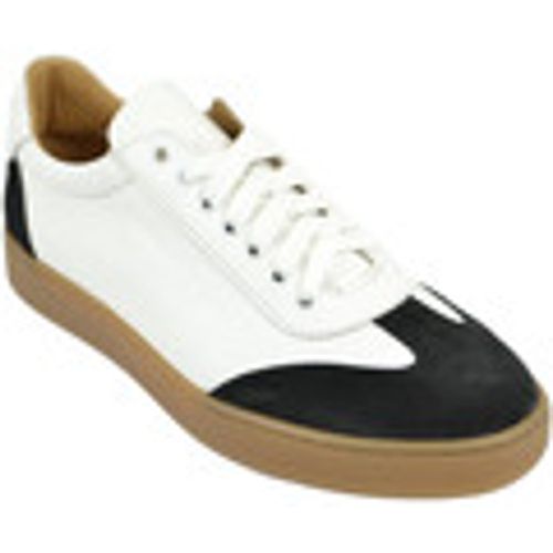 Sneakers Sneakers uomo in vera pelle con talloncino e punta in ca - Malu Shoes - Modalova