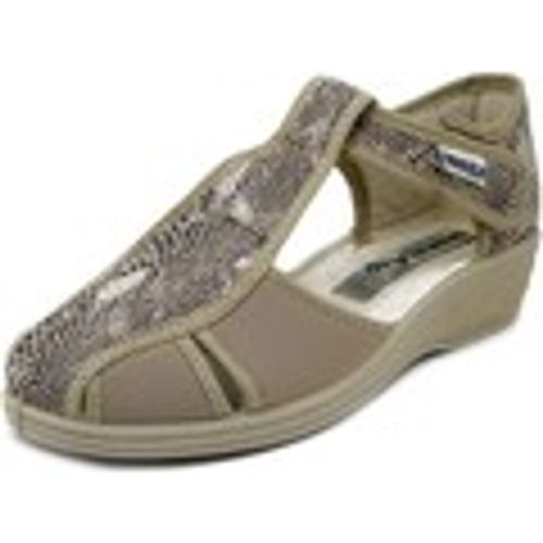 Sandali Scarpa Donna Tessuto, Comfort, Strap-915BE - Emanuela - Modalova