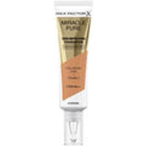 Fondotinta & primer Miracle Pure Foundation Spf30 80-bronze - Max Factor - Modalova