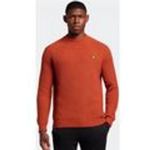 Maglione KN1701V SHAKER STITCH-W701 VICTORY ORANGE - Lyle & Scott - Modalova