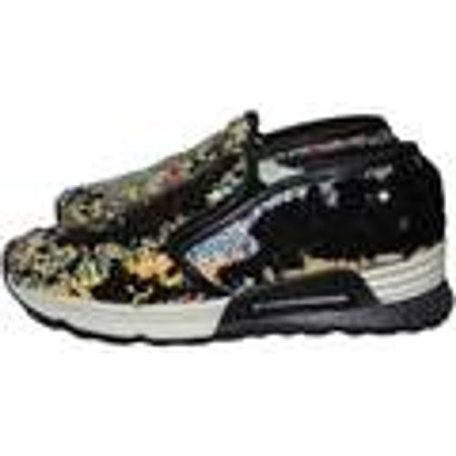 Scarpe Sneaker pailettes multicolor vera pelle - Made In Italia - Modalova