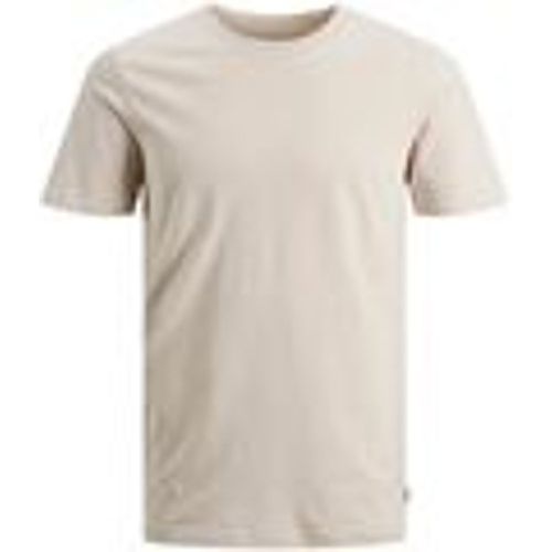 T-shirt & Polo 12156101 JJEORGANIC BASIC TEE-MOONBEAM - jack & jones - Modalova