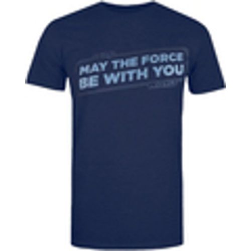 T-shirts a maniche lunghe May The Force Be With You - Disney - Modalova