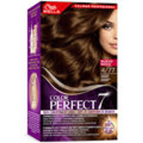 Tinta 100% Cobertura De Canas 4/77-castaño Ate - Wella Color Perfect 7 - Modalova