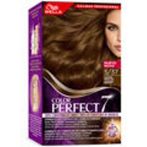 Tinta 100% Cobertura De Canas 5/37-castaño Sed - Wella Color Perfect 7 - Modalova