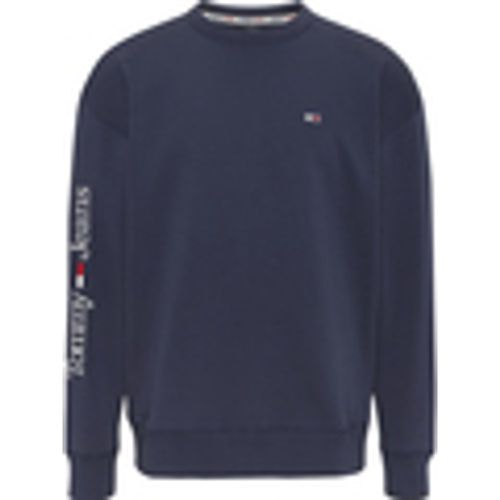Felpa Reg Linear Placement Crew Sweater - Tommy Jeans - Modalova