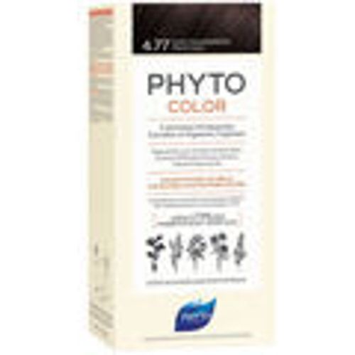 Tinta color 4.77-castaño Marrón Intenso - Phyto - Modalova