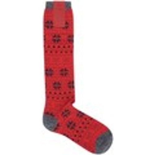 Calzini Calza Fiocco di Neve Trama Lurex - Red Sox - Modalova