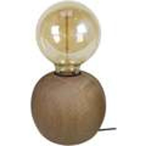 Lampade d’ufficio lampada da comodino tondo legno scuro - Tosel - Modalova