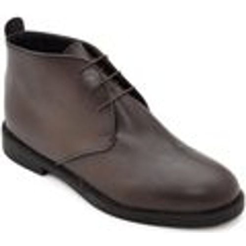 Stivaletti Polacchino uomo invernale vera pelle nappa comfort gomm - Malu Shoes - Modalova