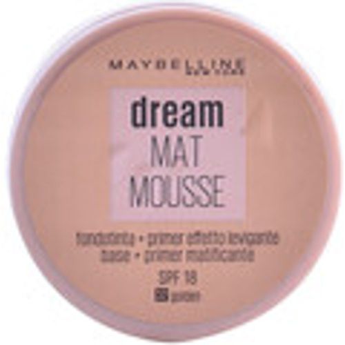 Fondotinta & primer Dream Mat Mousse Foundation + Mattifying Base - Maybelline New York - Modalova