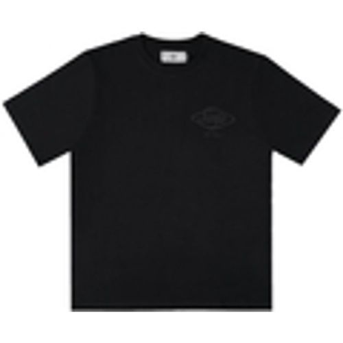 T-shirt & Polo Flocked Logo T-Shirt - All Black - Sanjo - Modalova