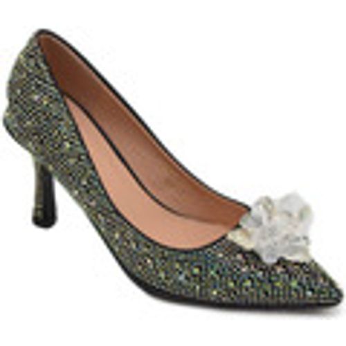 Scarpe Decolette' scarpa donna gioiello spilla cristallo di ghiaccio n - Malu Shoes - Modalova