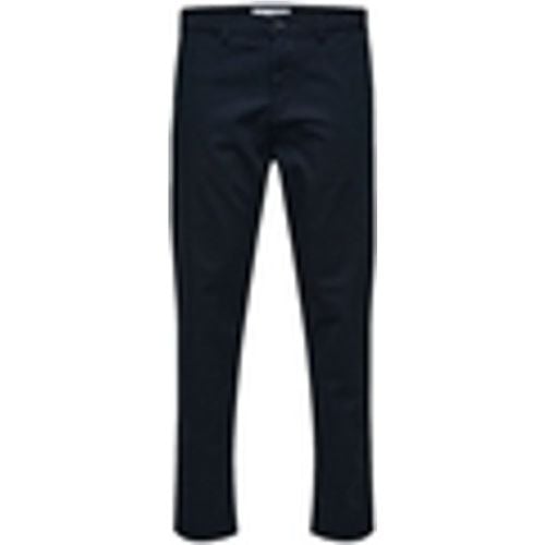 Pantaloni Noos Slim Tape New Miles Pants - Dark Sapphire - Selected - Modalova