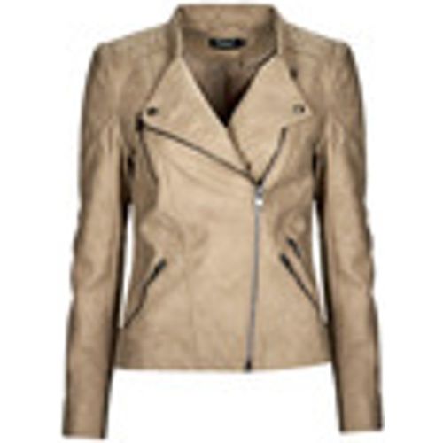 Giacca in pelle ONLAVA FAUX LEATHER BIKER OTW - Only - Modalova