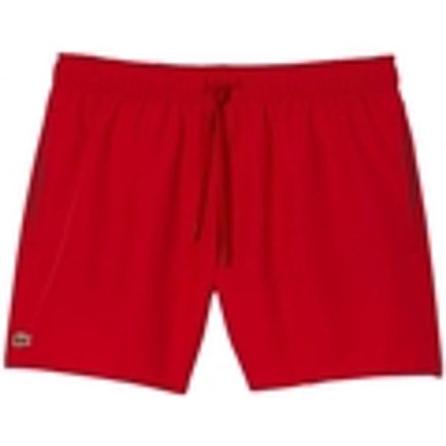 Pantaloni corti Quick Dry Swim Shorts - Rouge Vert - Lacoste - Modalova