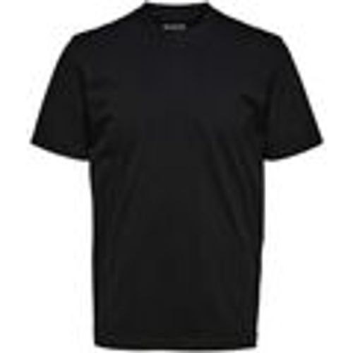 T-shirt & Polo 16077385 RELAXCOLMAN-BLACK - Selected - Modalova