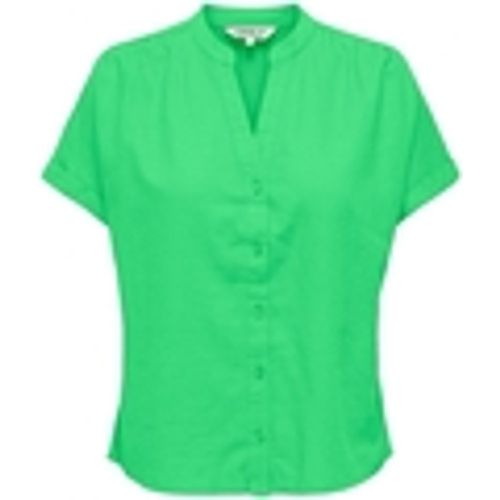 Camicetta Nilla-Caro Shirt S/S - Summer Green - Only - Modalova