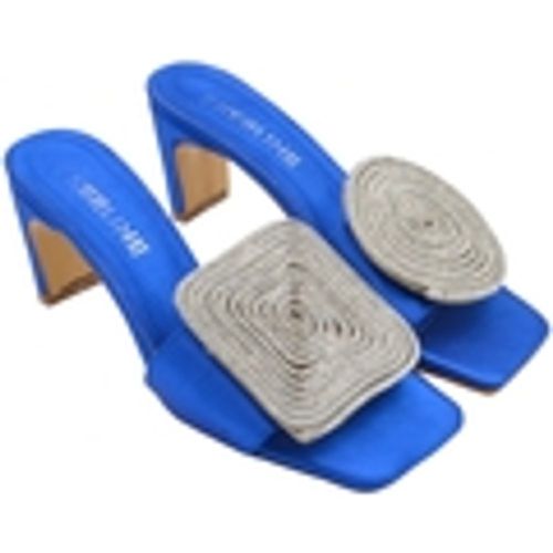 Sandali Sandali donna tacco in raso tacco doppio 7 cm open toe dise - Malu Shoes - Modalova