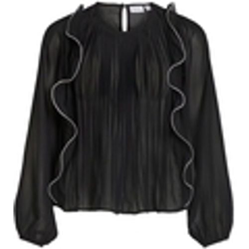 Camicetta Top Metina L/S - Black - Vila - Modalova