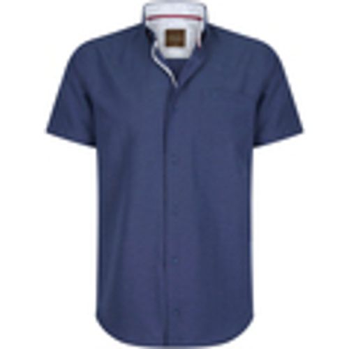 Camicia Korte Mouw Navy - Cappuccino Italia - Modalova