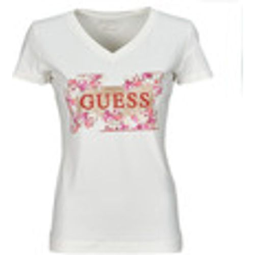 T-shirt Guess LOGO FLOWERS - Guess - Modalova