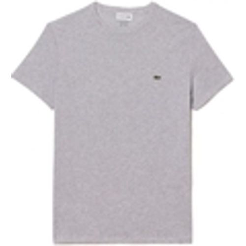 T-shirt & Polo Regular Fit T-Shirt - Gris Chine - Lacoste - Modalova