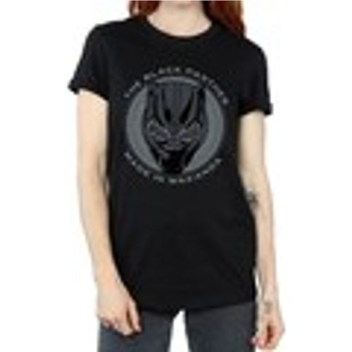 T-shirts a maniche lunghe Made In Wakanda - Black Panther - Modalova