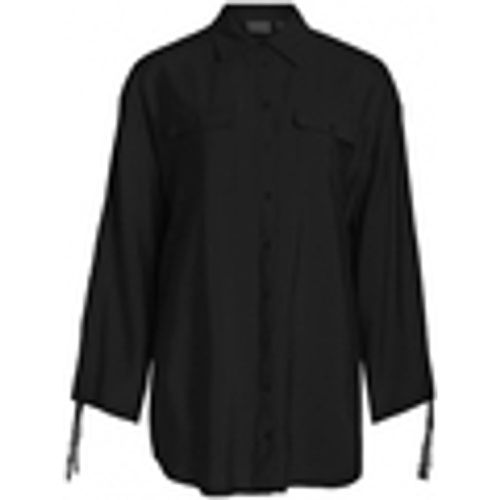 Camicetta Klaria Oversize Shirt L/S - Black - Vila - Modalova