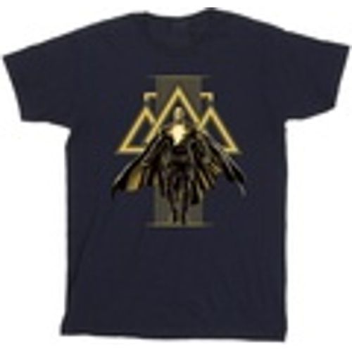 T-shirts a maniche lunghe Black Adam Rising Golden Symbols - Dc Comics - Modalova