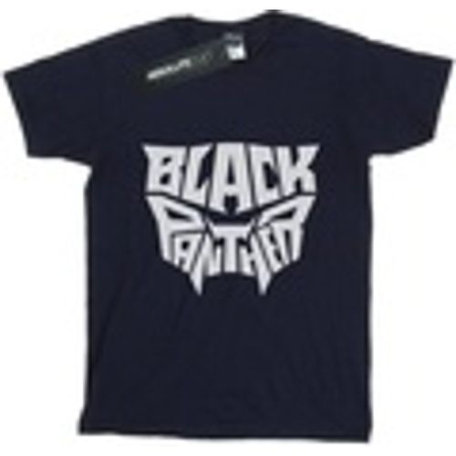 T-shirts a maniche lunghe Black Panther Worded Emblem - Marvel - Modalova
