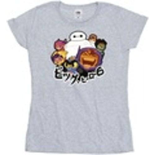 T-shirts a maniche lunghe Big Hero 6 Baymax Group Manga - Disney - Modalova