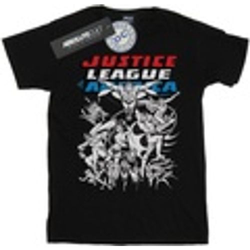 T-shirts a maniche lunghe Justice League Mono Action Pose - Dc Comics - Modalova