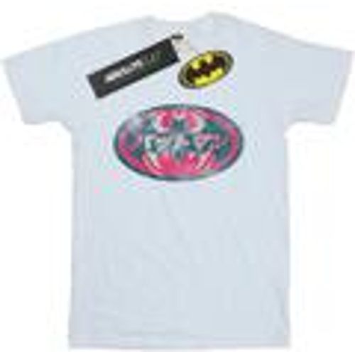 T-shirts a maniche lunghe Batman Japanese Logo Red - Dc Comics - Modalova