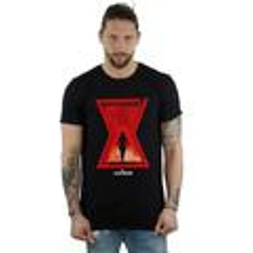 T-shirts a maniche lunghe Black Widow Movie Icon Silhouette - Marvel - Modalova