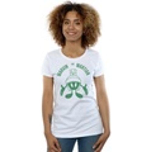 T-shirts a maniche lunghe Marvin The Martian Large Head - Dessins Animés - Modalova
