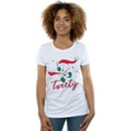 T-shirts a maniche lunghe Tweety Pie Christmas - Dessins Animés - Modalova