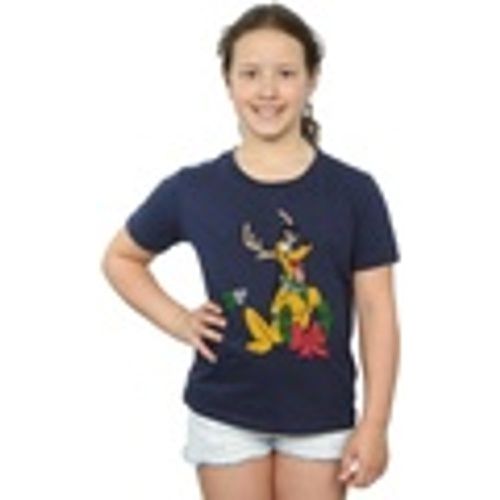 T-shirts a maniche lunghe Pluto Christmas Reindeer - Disney - Modalova